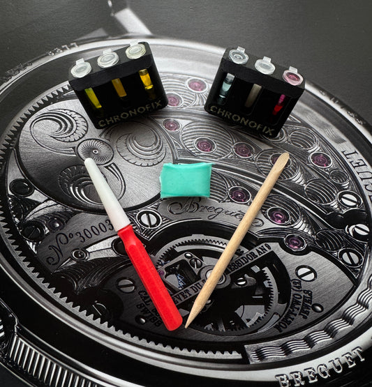 Complete Watch Oil Kit, Moebius 9010+9104(HP1300)+8200+8217+9415+DX with tools