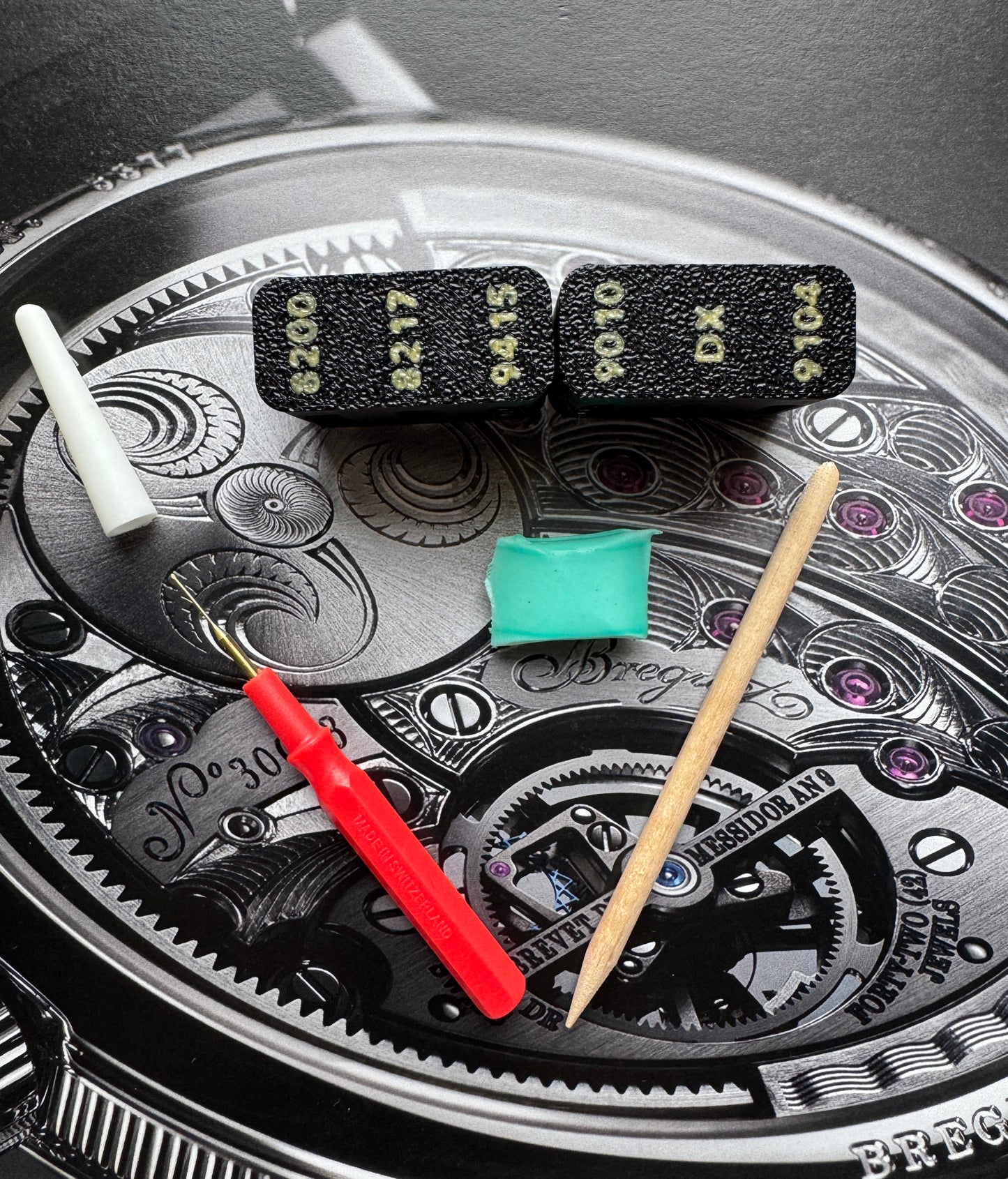 Complete Watch Oil Kit, Moebius 9010+9104(HP1300)+8200+8217+9415+DX with tools